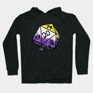 Pride Dice - Non Binary Hoodie